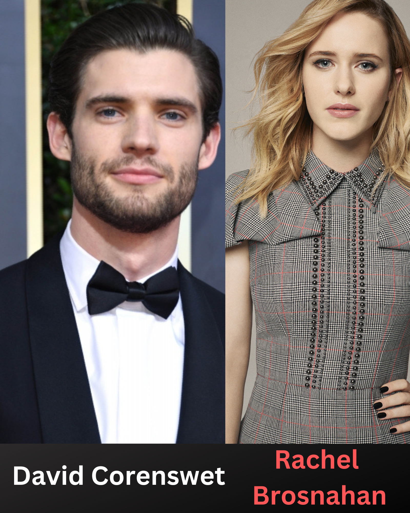 David Corenswet, Rachel Brosnahan